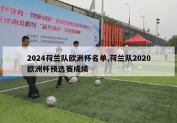 2024荷兰队欧洲杯名单,荷兰队2020欧洲杯预选赛成绩