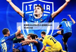 欧洲杯2024年6月15,欧洲杯2024年6月18日