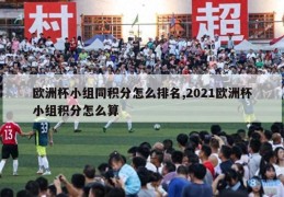 欧洲杯小组同积分怎么排名,2021欧洲杯小组积分怎么算