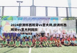 2024欧洲杯西班牙vs意大利,欧洲杯西班牙vs意大利回放