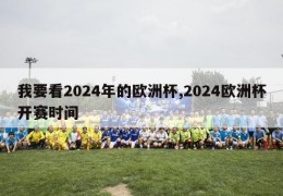 我要看2024年的欧洲杯,2024欧洲杯开赛时间