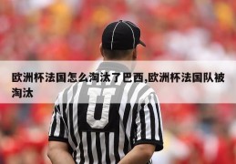 欧洲杯法国怎么淘汰了巴西,欧洲杯法国队被淘汰